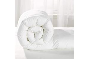 Brit Cotton - Corvin Duvet Tog – Polypropylene Cover 4.5,10.5, 13.5,15 Tog Hotel Quality All Season Quilt Bedding Single, Double, King and Super King Duvet Set (Double,15)
