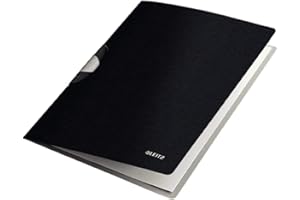 ‎LEITZ Leitz 41650094 Style Color Clip Professional, satin/schwarz