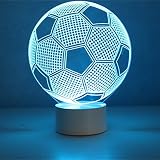 Optical Illusion 3D Football Lamp – Fußball Lampe - 6
