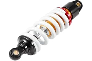 DEROR Amortisseur, amortisseur de suspension d'amortisseur arrière de 260 mm pour 70-150CC DIRT PIT PRO BIKE TRAIL