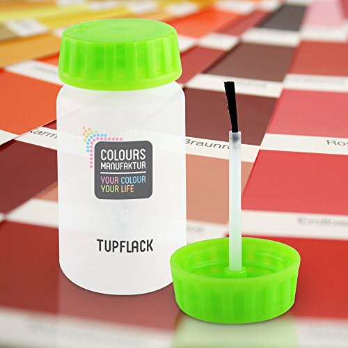 Tupflack 50 ml * viele verschiedene Farben * (RAL 9005 tief-schwarz glänzend) - 2