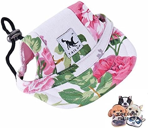 PetFun Cat Fashion Dog Cap Sports Baseball Cap Multicolored Oxford Cloth Breathable With Ear Holes Hiking