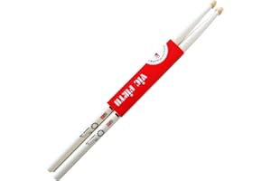 Vic FIrth - Pałeczki perkusyjne z serii Signature - Thomas Lang - drewniana końcówka - biała