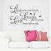 Live every moment,Laugh every day, Love beyond words. wall quote art sticker decal for home bedroom decor corp office wall saying mural wallpaper birthday gift for boys and girls