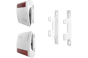 TIUIHU Wandhalterung für AVM Fritzbox 7690 7590 AX 7530 7510 5590 5530 6670 6660 Cable 6890 6850 4690 Router - mit Kabelmanagement