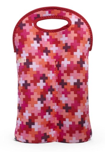 BuiltNY Two Bottle Tote, Positivity