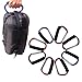 Universal Pushchair Stroller Clip Hook Shopping Bag Carrier Holder (red)