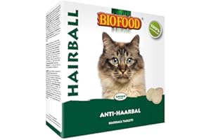 Biofood Anti-Hairball Treatment for Cats 100 Tablets