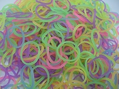 Twistz Bandz 600 élastiques FLUORESCENTS et s-attaches multicolores en latex Twistz Bandz