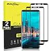Produktbild NONZERS Panzerglasfolie für Huawei Mate 10 Pro,[2 Stück] 9H Härtegrad Blasenfrei Displayschutzfolie,Anti-Öl,Kratzer,Staub und Anti-Fingerabdruck,Panzerglas Schutzfolie für Huawei Mate 10 Pro