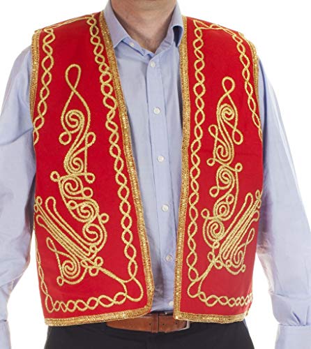 Preisvergleich Produktbild The Turkish Emporium Herren Strickjacke Rot Rot