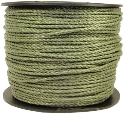 Farm Care 6mm electric fencing rope 400 meters GREEN