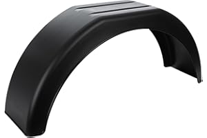 UNITRAILER Knott Garde Boue Plastique 13 Pouces pour Remorque – Protection Robuste Contre Éclaboussures et Salissures – Accessoire Universel pour Remorques et Véhicules Utilitaires