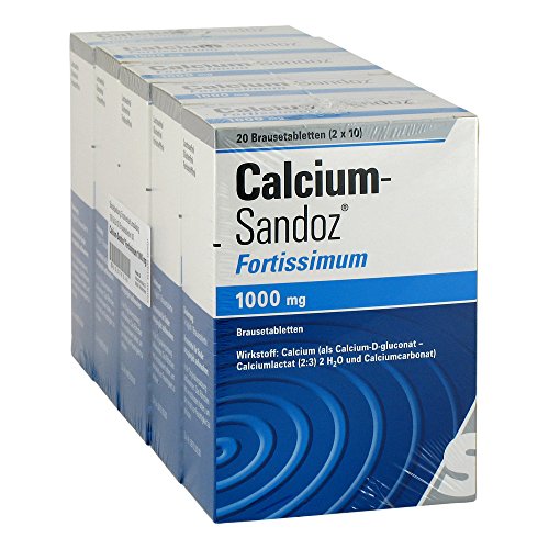 Preisvergleich Produktbild Calcium-Sandoz Fortissimum, 100 St. Brausetabletten