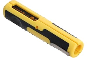 GUDALEA Outil à Dénuder Universel, Pince à Dégainer pour Câble Basse Tension 8-13mm Multifonction pour Électriciens Dénudeur Câble Coaxial et Câble Électrique