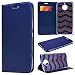 Produktbild Moto G5S Plus Hülle, CE-Link Lederhülle Ledertasche Schutzhülle Premium PU Leder Flip Wallet Case Innere Weiche Silikon Handy Tasche Schale Etui mit Kartenfach Standfunktion Protective Cover Schutz für Motorola Moto G5S Plus Handyhülle - Sapphire Blau
