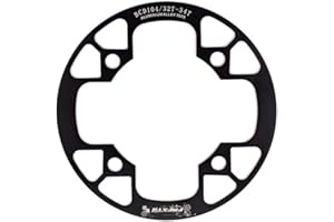 ETbotu Paracatena per Bicicletta, 104bcd MTB Coperchio di Protezione Ruota Catena Catena Coperchio di Protezione Bicicletta Guarnitura Piastra di Protezione Bici