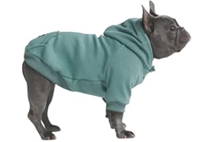 Spark Paws Dog Hoodie Jumper - Premium Quality, Buttery Soft, Superior Comfort and Fit, Calming Fleece Interior, Suitable for All Breeds - Teal, XL