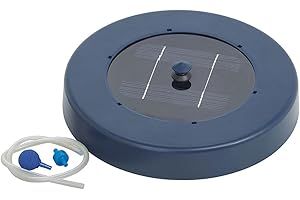 FIAP AIR Active Solar Island 50 - Schwimmender Solar Teichbelüfter - Solar - Sauerstoffversorgung - schwimmend - 50 l/h Luftleistung - Gartenteich - Teichbelüftung