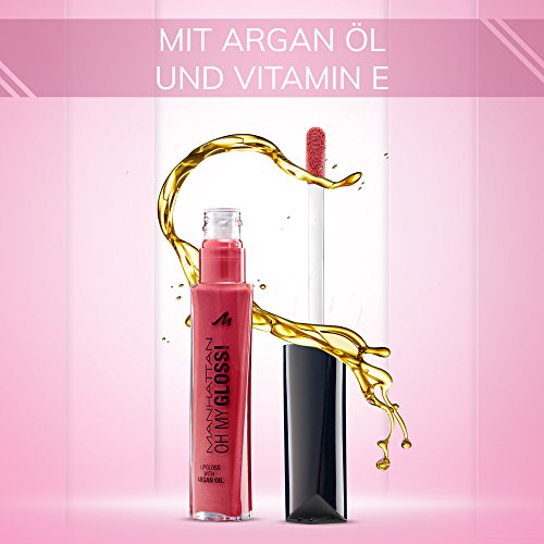 MANHATTAN Oh my Gloss, Lipgloss Fb. 330 So Natural, 1er Pack (1 x 7 ml) - 5