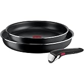 Tefal Titanium 1X Ingenio SimpleCook 3 Piece Pan Set - 2100134663