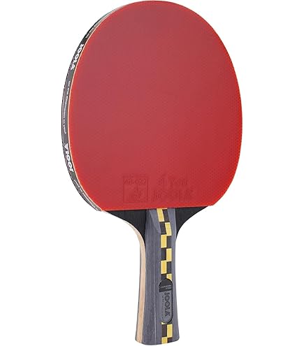 JOOLA White Infinity Carbon – Raquette De Tennis De Table Avec Carbone 3K, Caoutchouc MICRON+ Et VIBRO CONTROL