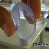 Almadoo Premium Kantenschutz | Eckenschutz | Abdeckung für die Tischkante | Schutz vor Verletzung | Kindersicherung für die Tischecke | unsichtbar | 8 Stück | Nie wieder an der Ecke stoßen - 5