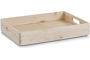 Zeller 13142 Allzweckkiste, Nadelholz, 40 x 30 x 7 cm