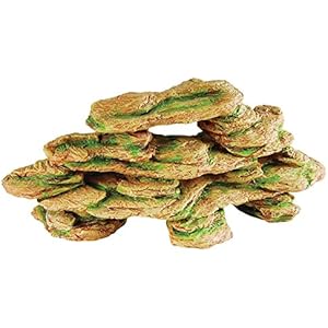 repstyle Rock mit Moos Dekoration Ornament,