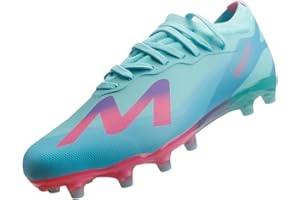 MSPORT Scarpe da Calcio Bambino Scarpe Sportive Ragazzo con Tacchetti Allenamento Professionale