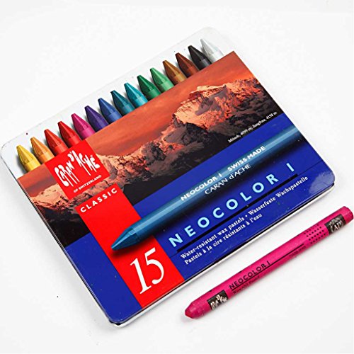Neocolor 1, Dicke 8 mm, weiß, 10 Stck. - 2
