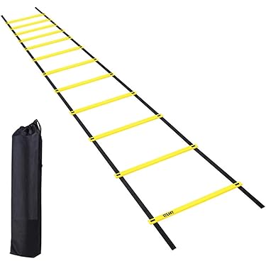 LeeQinersw Beweglichkeitsringe 12er Set - Agility Training Für Fußball & Sport