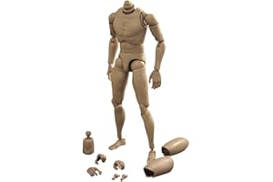 Générique Figurine Action Corps de l'homme Épaules Etroites 1:6 Échelle Jouet