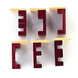 Joyeee® Denksportaufgaben aus Holz Gehirnjogging Puzzle Entwirrung Puzzles – #25 - 3