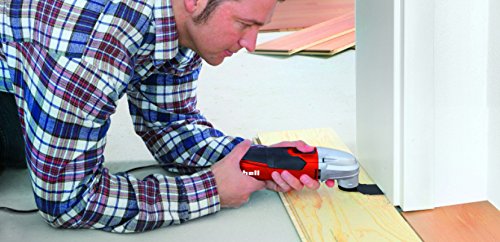 Einhell Multifunktionswerkzeug TC-MG 220 E (220 W, Dreieckschleifplatte, Schleifpapier, Staubabsaugung, Schaber, Tauchsägeblatt) - 10