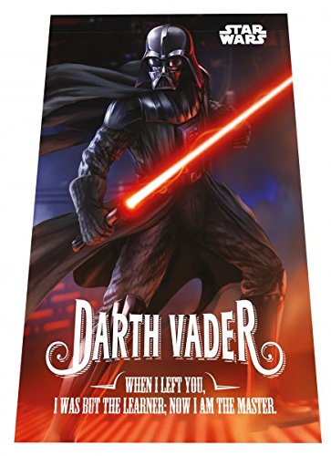 Kids Euroswan Manta Polar de 150 x 100 cm, Estampado Star Wars, Algodón, King, 30x12x12 cm