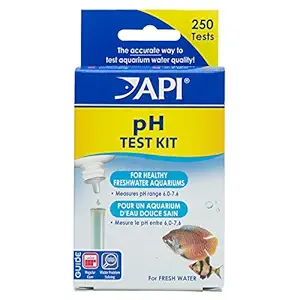 API Api Freshwater Ph Test Kit, 250 Tests Per Kit, 68 g, 1 Piece