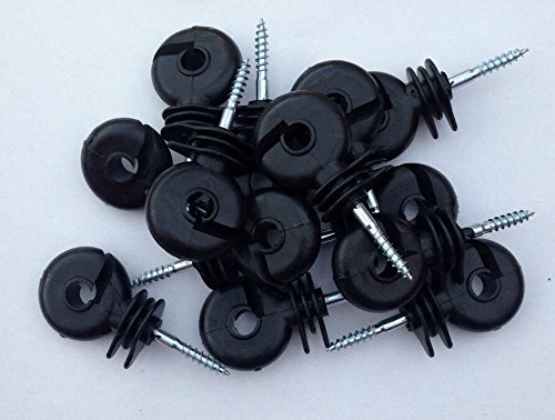 50 x Electric Fencing Ring Insulators