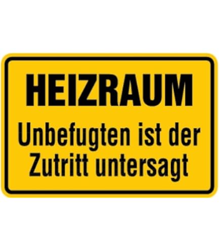 Alu-Schild "Unbefugten Ist Der Zutritt Nicht Gestattet" - 200x300 Mm, Geprägt, Wetterfest