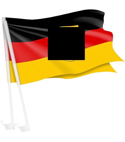 Thule Chariot Flagge (rot, 30,5 cm B x 25,4 cm H) – Fahrradanhänger Flagge für Radfahrer Auto & Motorrad