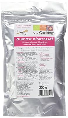 Scrapcooking Glucose Déshydraté 200 g - Lot de 3
