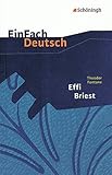 Image de EinFach Deutsch Textausgaben: Theodor Fontane: Effi Briest: Gymnasiale Oberstufe