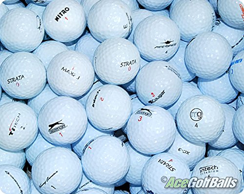 100-Mixed-Golf-Balls-Pearl-Grade-A-from-Ace-Golf-Balls