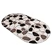 Produktbild Rutschfeste Badematte, Asnlove Extralange Antirutsch Badewanneneinlage Badematte und Duschmatte mit Saugnäpfen 37 x 68 CM Farbe Kieselsteine