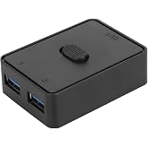Lunatic 6045 2 Port Usb 3.0 To KVM Switch &Ccedil;oklu Pc Kasa &Ccedil;oklayıcı Hub Anahtar