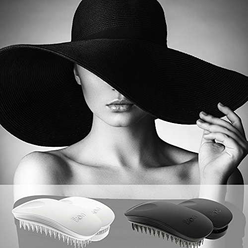 ikoo home – black – Haarbürste für lange Haare - 6