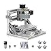 Price comparison product image TopDirect CNC Router Engraving Machine with 5mm ER11 and Extension Rod, 160 * 100 * 45mm, PCB PVC Wood Metal Milling Machine + 10PCS CNC Router Bits + 4 Sets CNC Plates