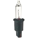 Konstsmide 2122-052SB Spare Bulb Pack of 5, Transparent 12 V, 1.14 Watt, Plug-in Bulb Socket White