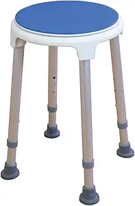 Nrs Healthcare Shower Stool With Rotating Swivel Seat