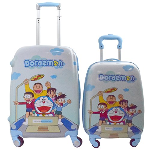 Texas USA set of 2 17 and 20 inch Kids DOREAMON Printed Polycarbonate 4 wheel... RS.7850 (54.00% Off) - Amazon